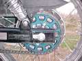 42T rear sprocket, in combination with aero mods, allows 68mph on the highway